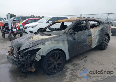 2017 Nissan Maxima 3.5 S z USA, uszkodzony, nr VIN 1N4AA6AP7HC421942